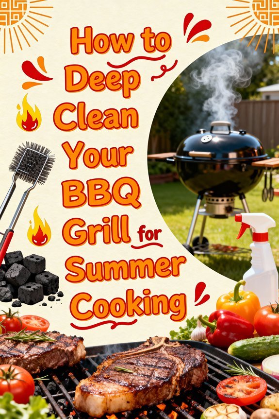 deep clean bbq grill