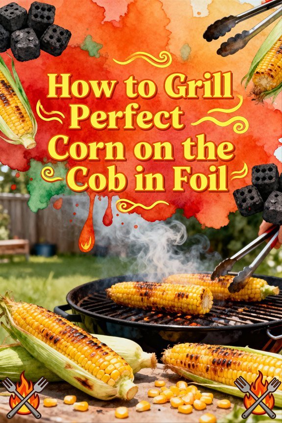 grill corn in foil