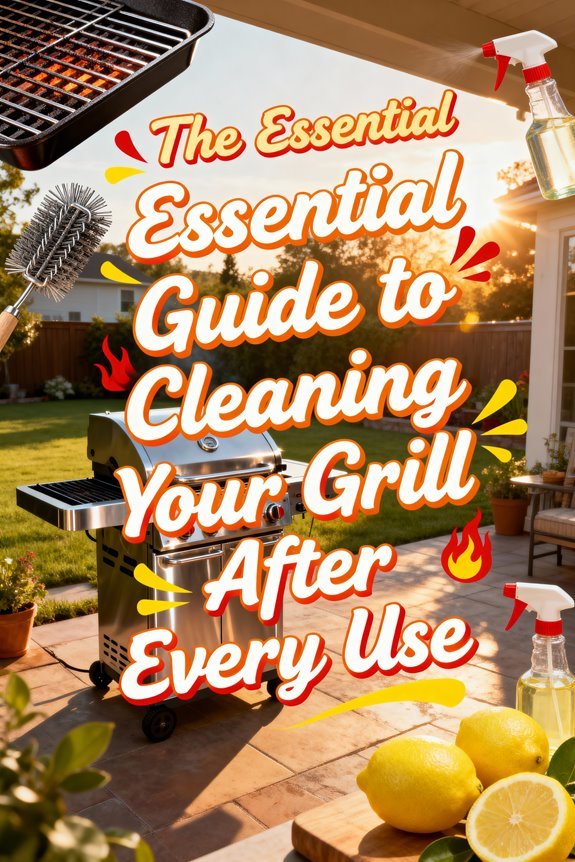 grill maintenance after use