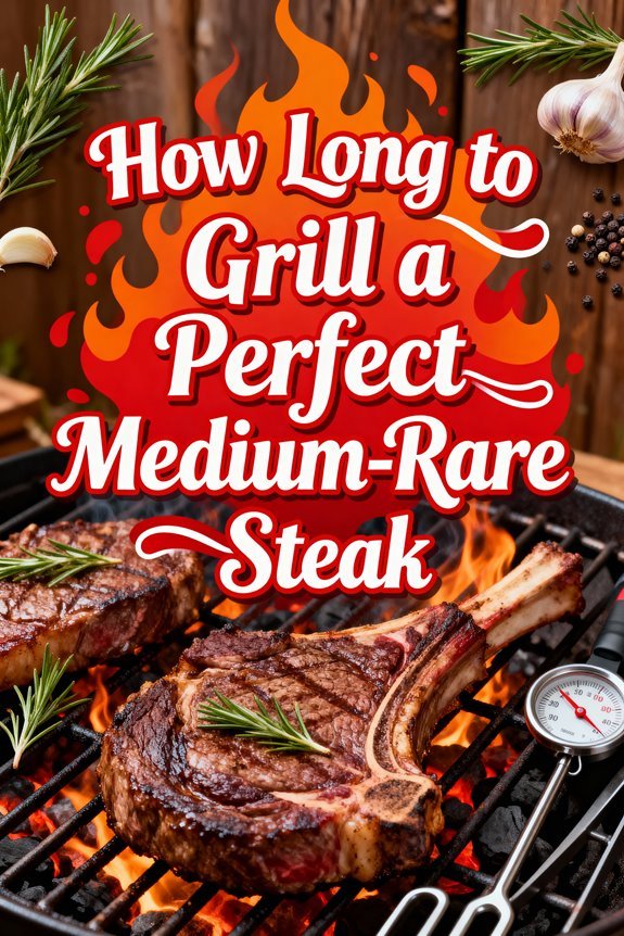 grill time medium rare steak