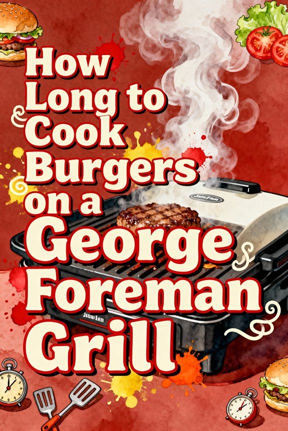 grilling burgers timing guide