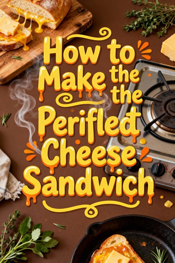 perfectly golden grilled cheese