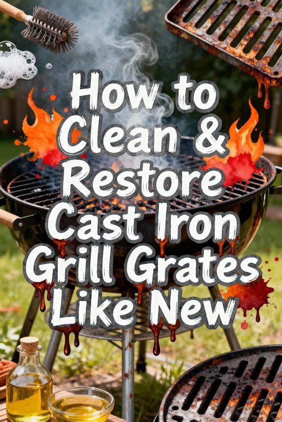 restore cast iron grates