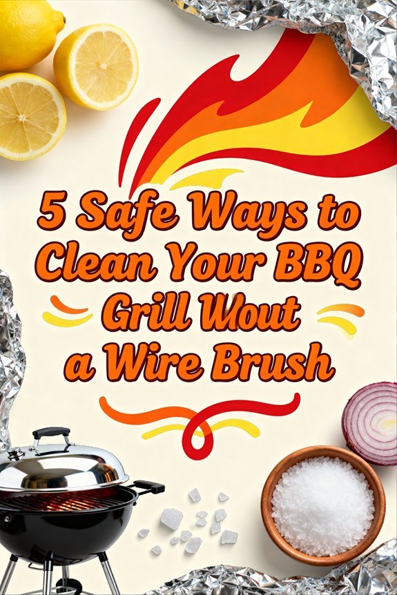 safe grill cleaning methods