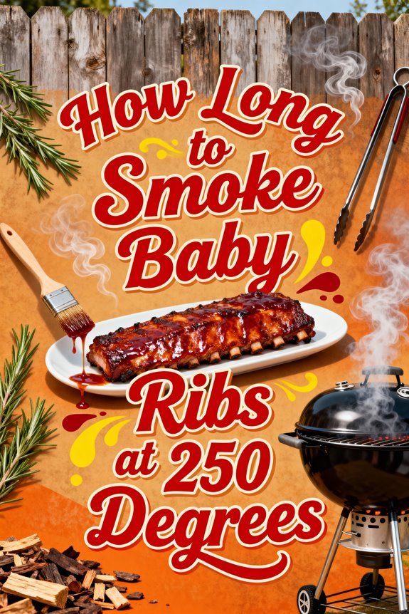 smoking baby back ribs