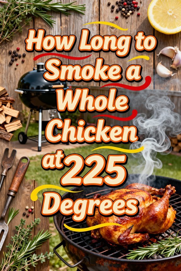 smoking chicken at 225