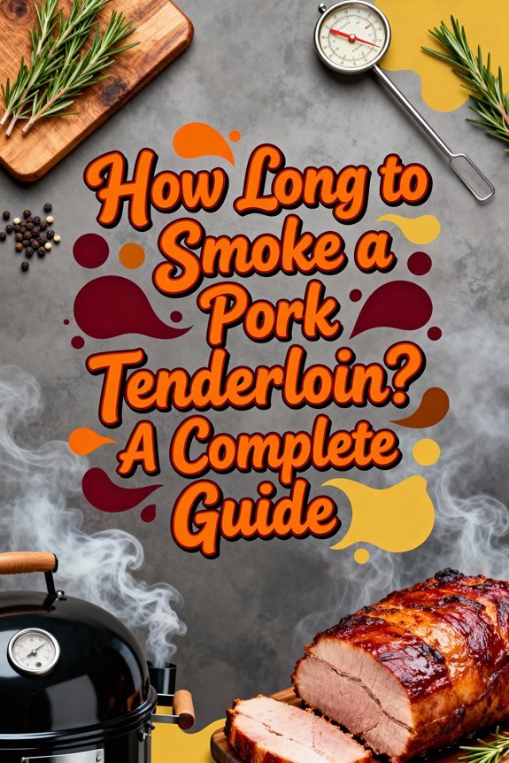 smoking pork tenderloin duration