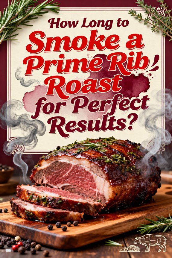 smoking prime rib duration