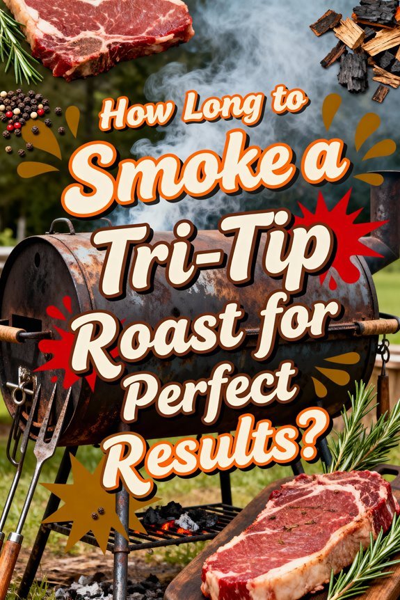 smoking tri tip roast timing