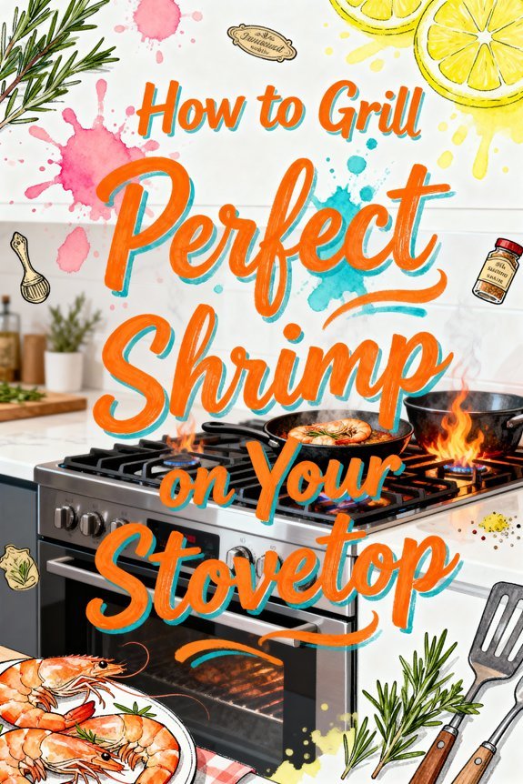 stovetop grilled shrimp perfection