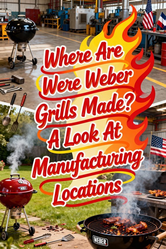 weber grills manufacturing locations
