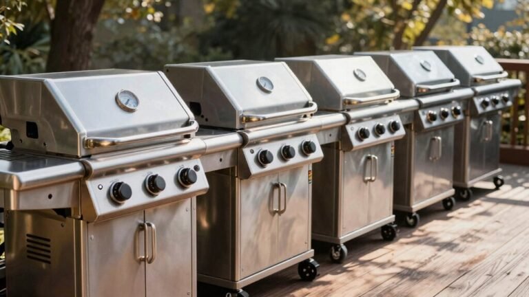 affordable 4 burner grills selection