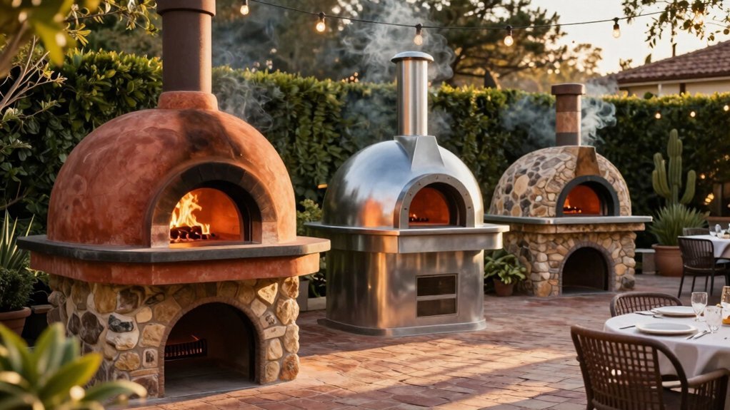 backyard pizza oven stations