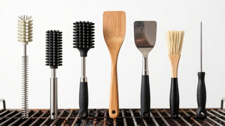 bristle free grill cleaning tools