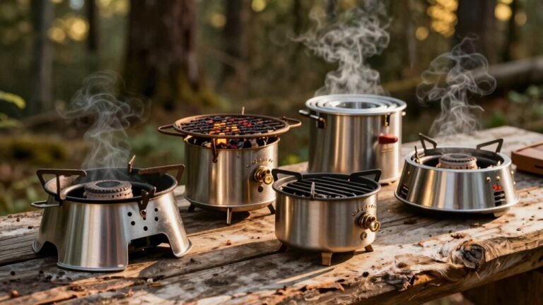 camping stoves with grills