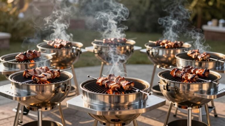 charcoal grills with rotisserie