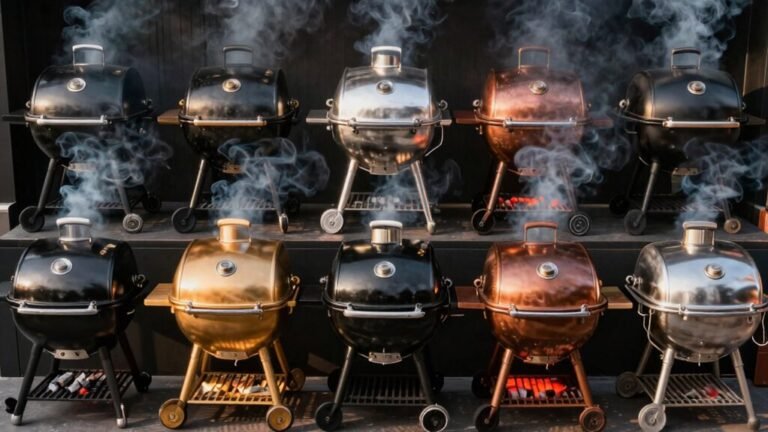 charcoal grills with smokers