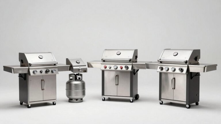 compact 2 burner gas grills