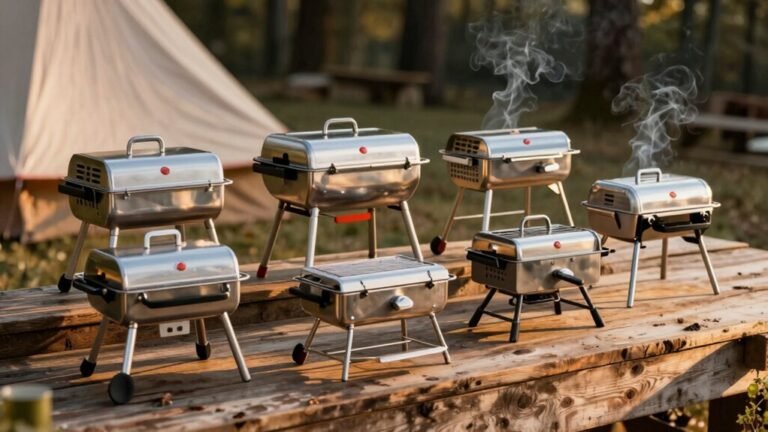 compact outdoor cooking grills
