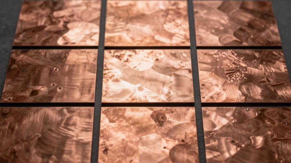 copper sheets for grilling