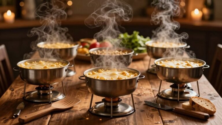 cozy raclette dinner grills
