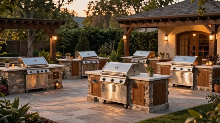 dual grill outdoor kitchens