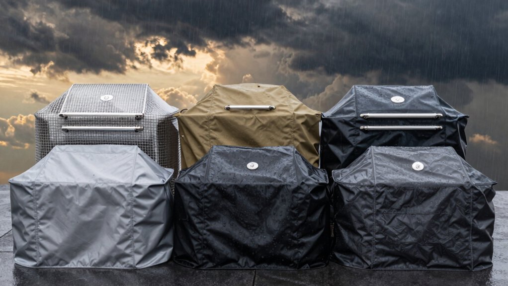 durable grill island covers