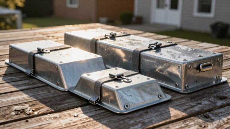 durable secure metal grill covers