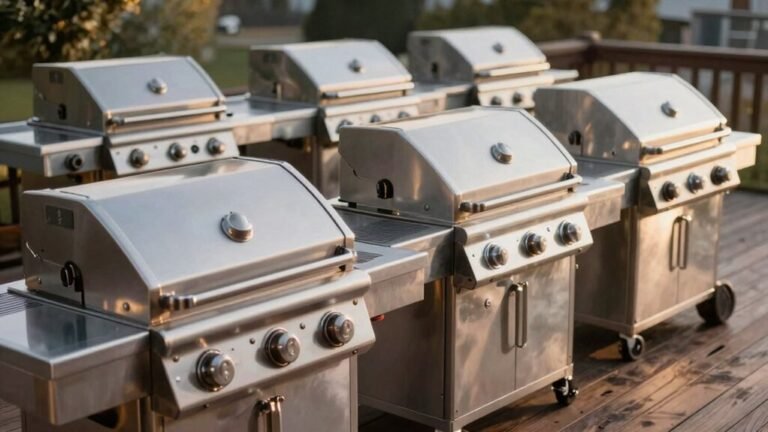 durable stainless steel grills
