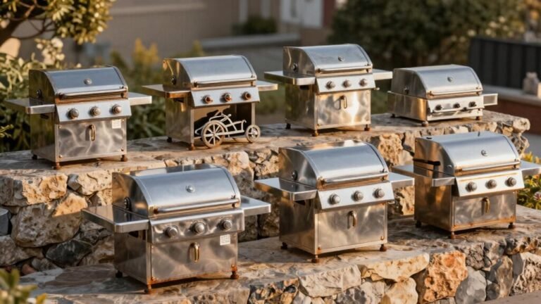 durable stainless steel grills