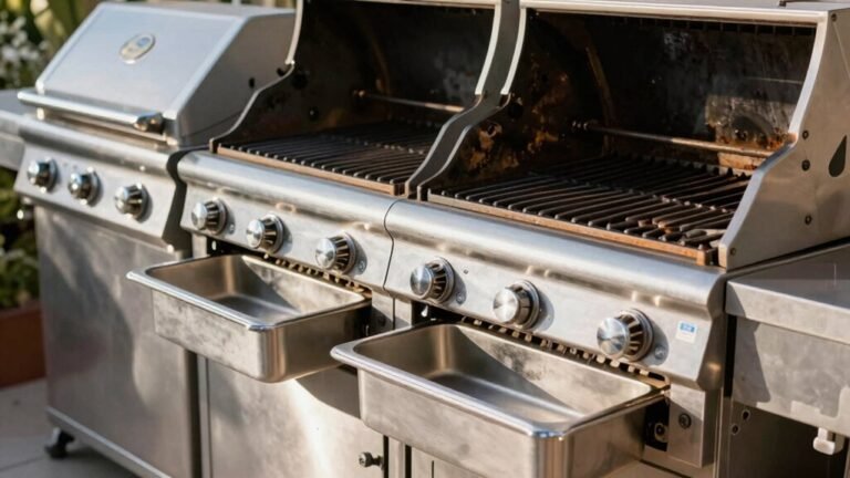 easy cleanup gas grills