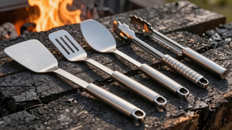 effective grill spatulas with tongs