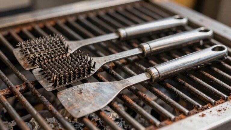 effective metal grill scrapers