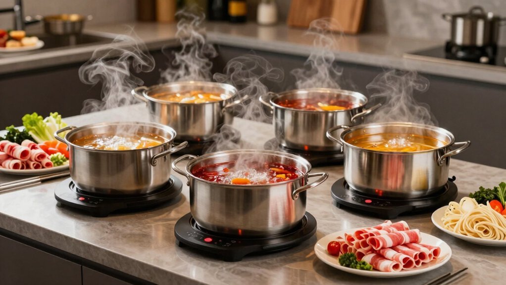 electric hot pots grill