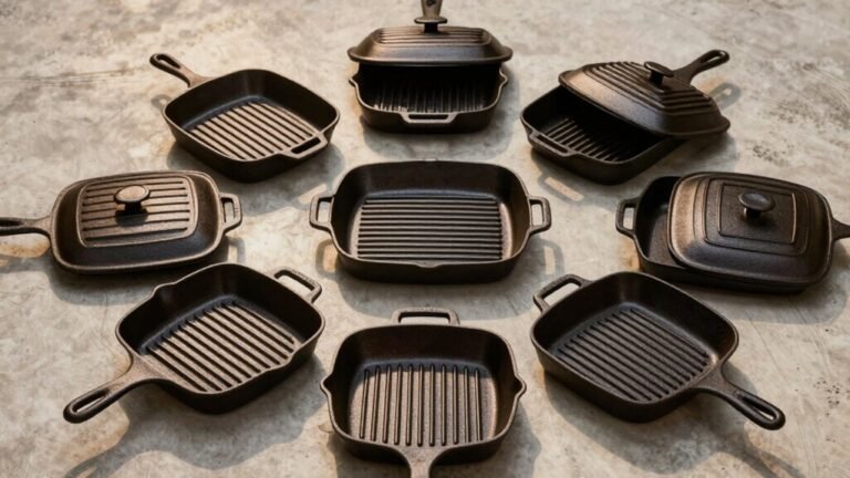 evenly heating grill pans