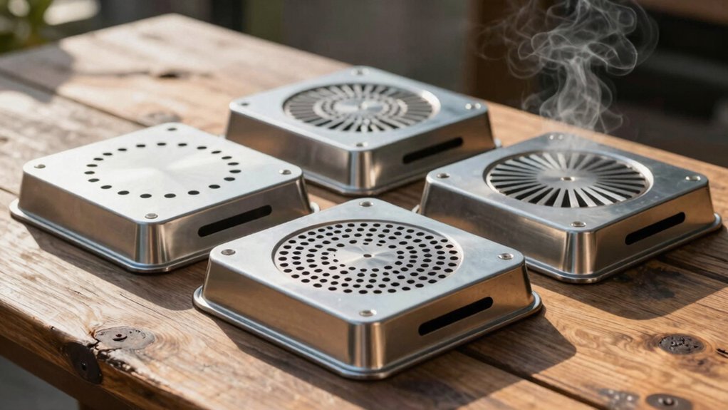 fast heating grill tops