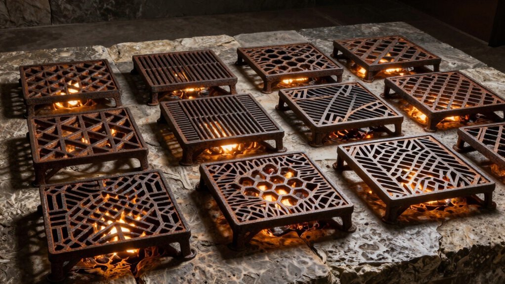 fire pit grill grates