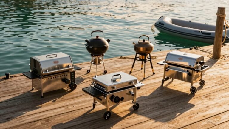 floating portable grills available