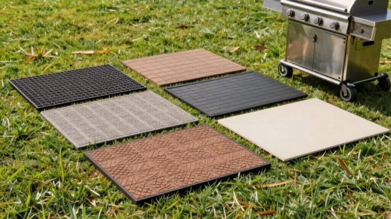 grill pads for grass protection