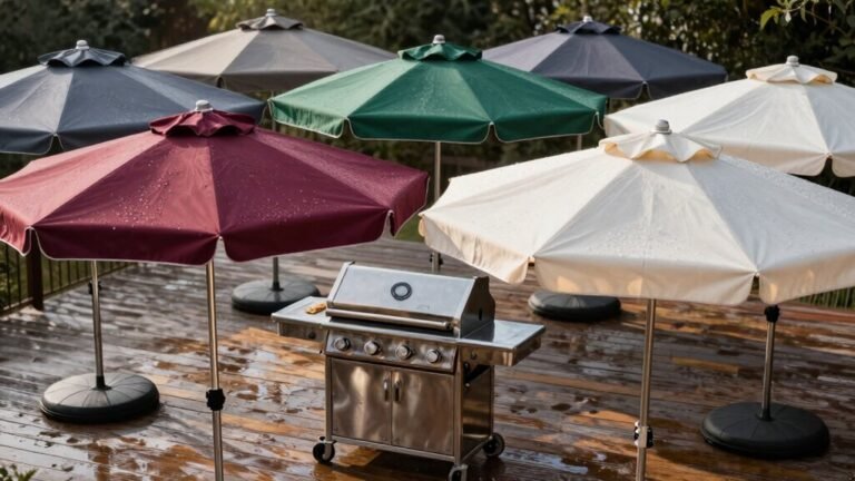 grill umbrellas for any weather