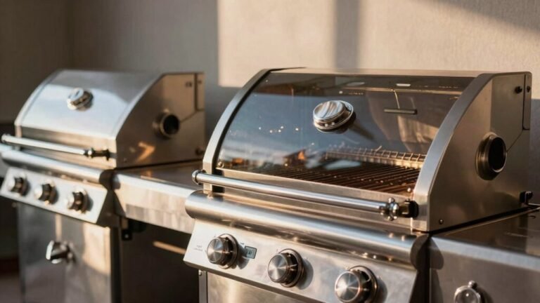 grills featuring impressive glass windows