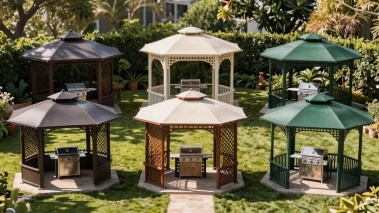 ideal grill gazebo options