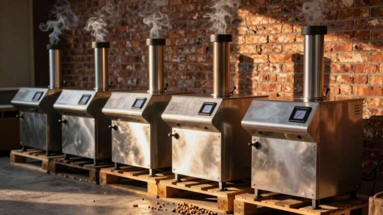 modern wifi equipped pellet smokers