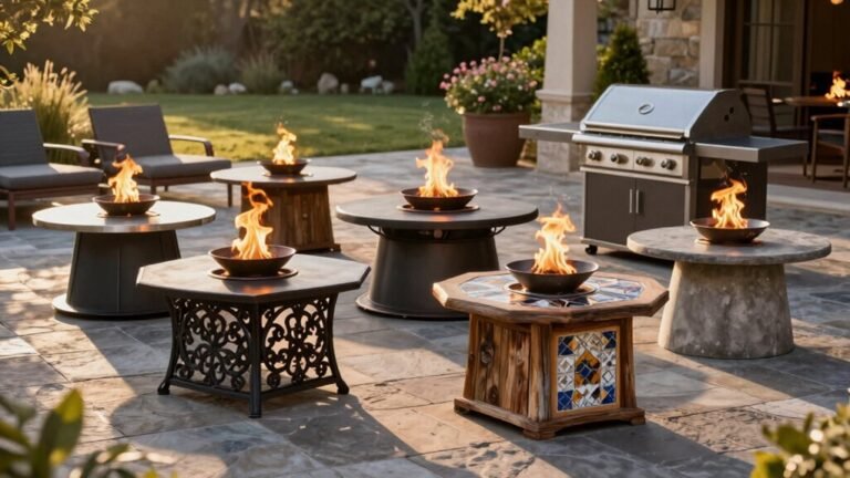 patio fire pit variety
