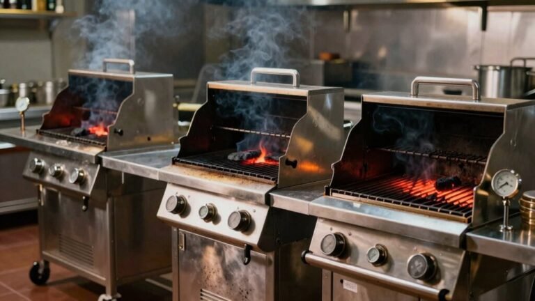reliable restaurant charcoal grills