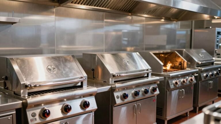 restaurants daily gas grills