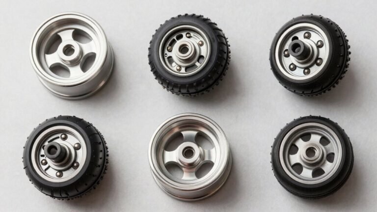 smooth rolling grill wheels