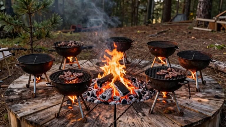 swivel grills for camping