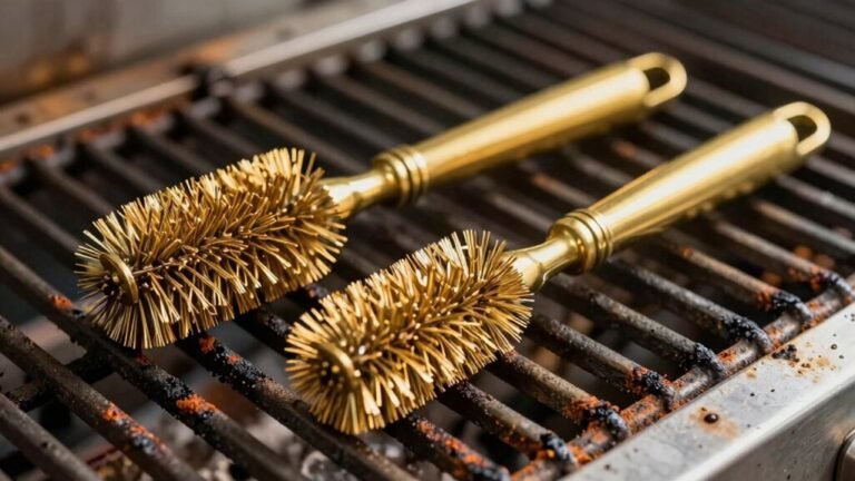top brass grill brushes