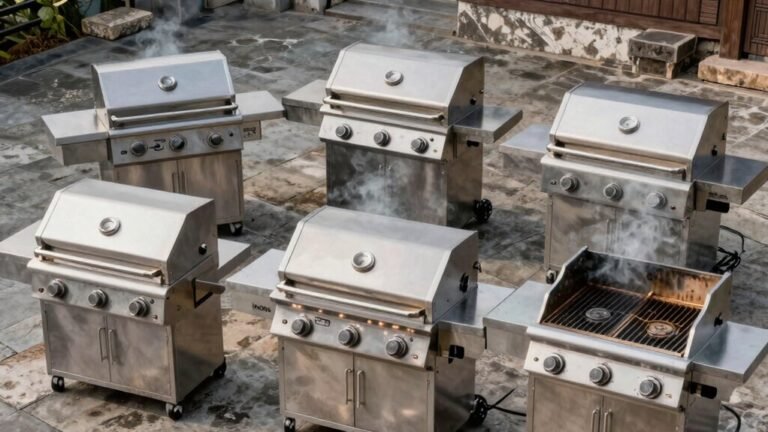 top dual burner grills